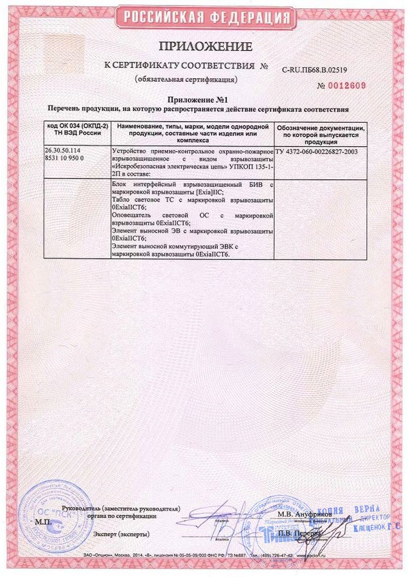 Сертификат 3